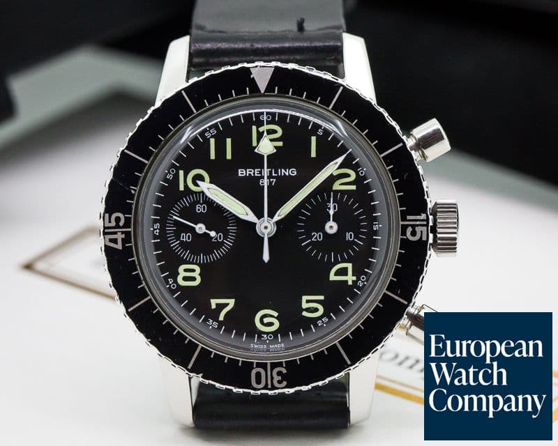 Image of Breitling Vintage CP-1 E.I. Chronograph Italian Army SS