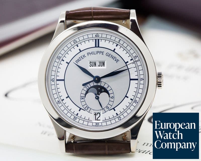 Image of Patek Philippe Annual Calendar Sector Dial 18K White Gold