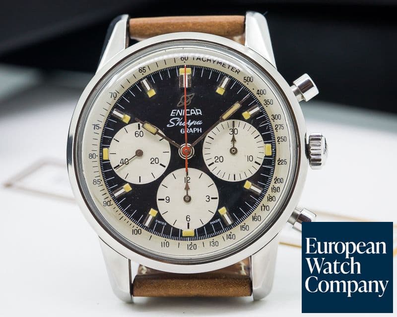 Image of Enicar Vintage Sherpa Graph Mark III Dial SS