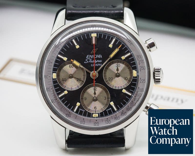 Image of Enicar Vintage Sherpa Graph Mark II SS 