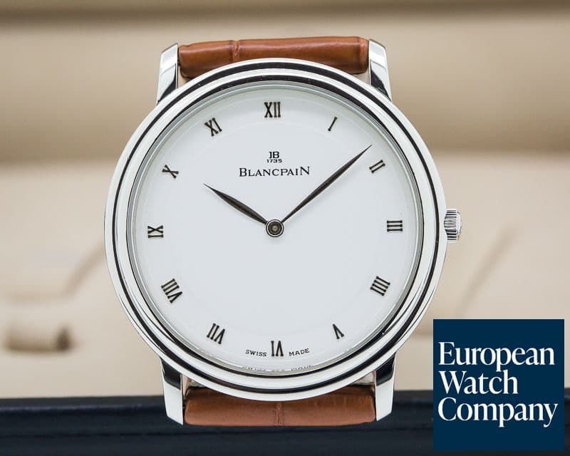 Image of Blancpain Villeret Ultra Slim Platinum 