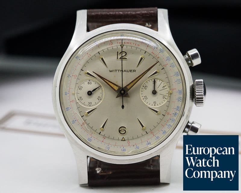 Image of Wittnauer Vintage Manual Chronograph SS 