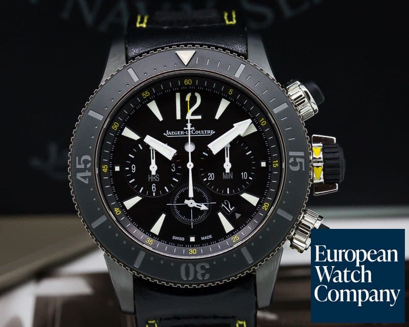 Image of Jaeger LeCoultre Master Compressor Diving Chronograph GMT
Navy Seals / Calfskin  