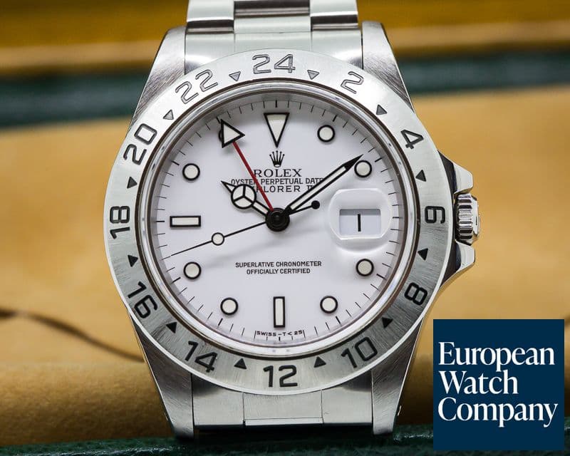 Image of Rolex Explorer II White Dial SS / SS