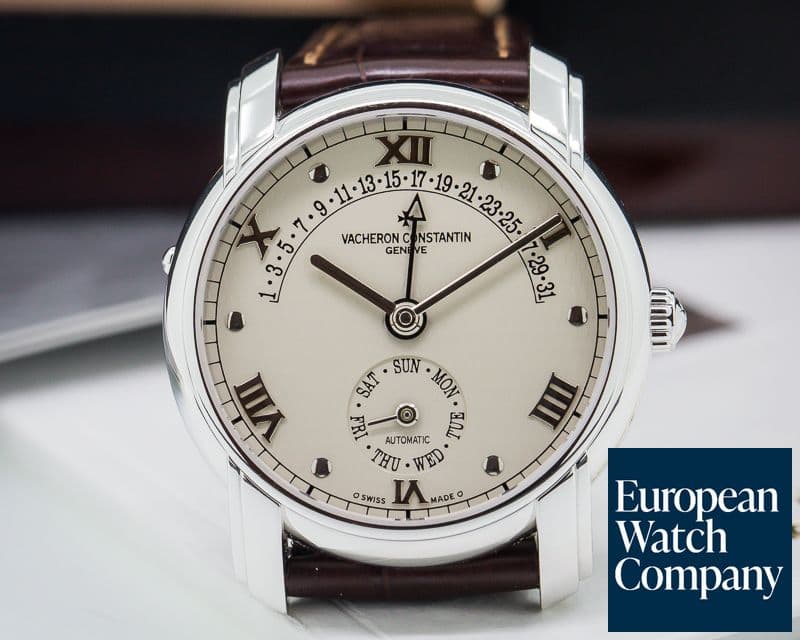 Image of Vacheron Constantin Les Complications Retrograde Date 245 18K White Gold 37MM