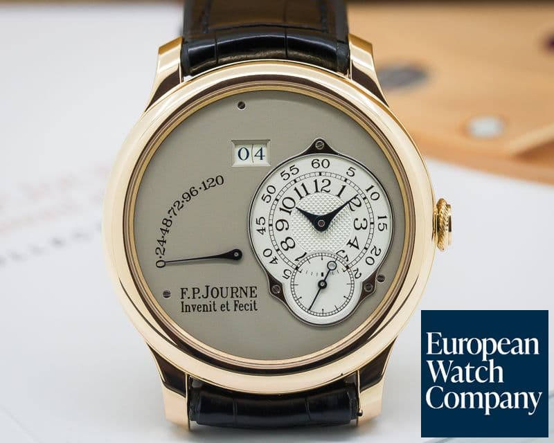 Image of F. P. Journe Octa Reserve De Marche 18K RG Grey Dial 40MM