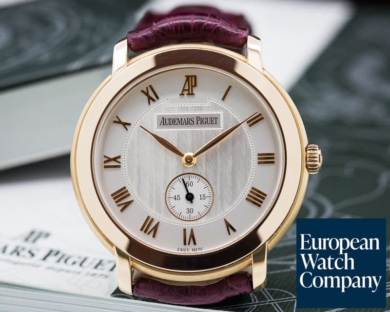 Image of Audemars Piguet Jules Audemars 18K Rose Gold Manual Wind