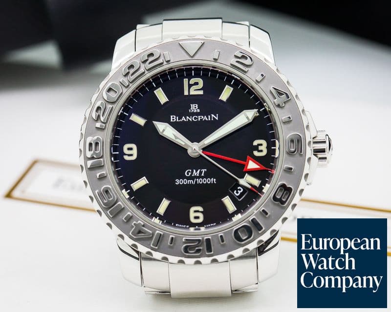 Image of Blancpain Fifty Fathoms Air Command GMT SS / SS