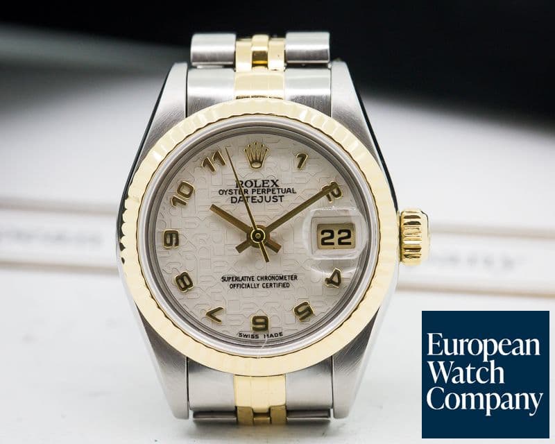 Image of Rolex Lady Datejust White Jubilee Dial Oyster 18K / SS 