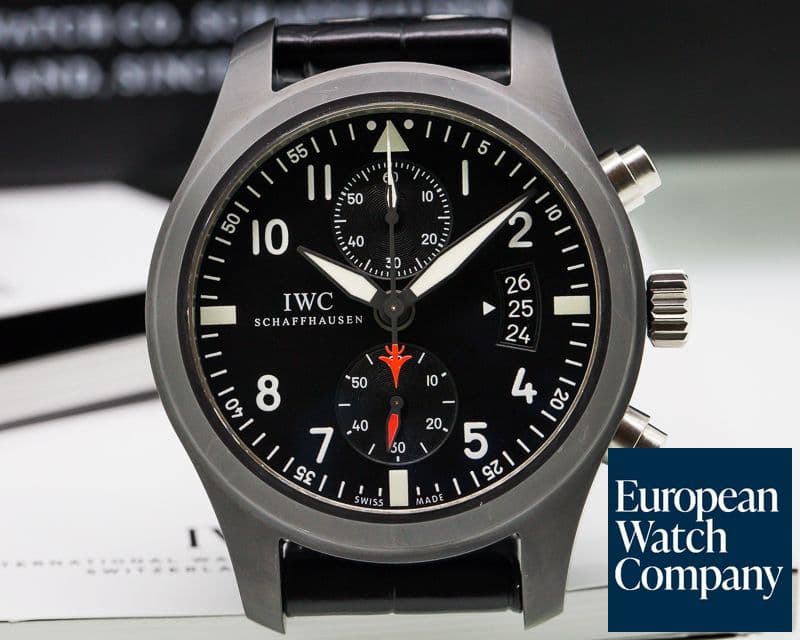 Image of IWC Top Gun Ceramic Pilot Chronograph 