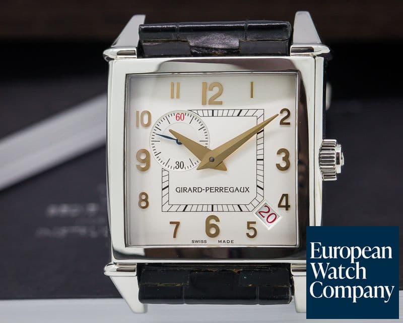 Image of Girard Perregaux Vintage 1945 Silver SS
