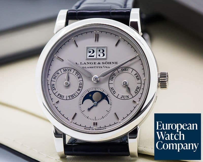 Image of A. Lange and Sohne Saxonia Annual Calendar Platinum