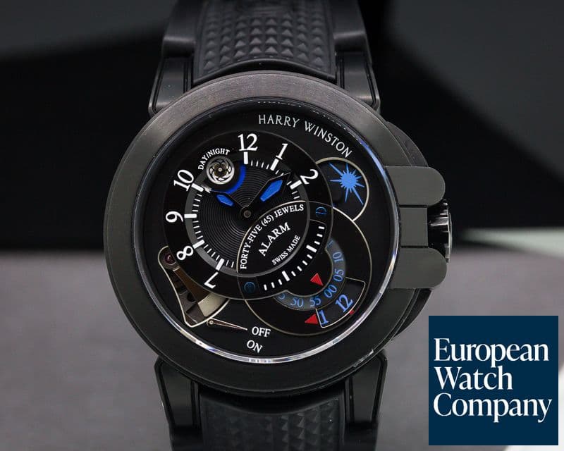 Image of Harry Winston Project Z6 Black Edition Manual Wind Alarm Zalium