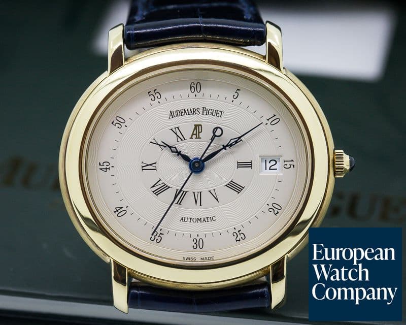 Image of Audemars Piguet Millenary 18K Yellow Gold Silver Dial