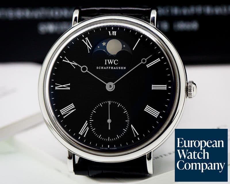 Image of IWC Portofino Vintage Collection Hand Wound Moon SS 