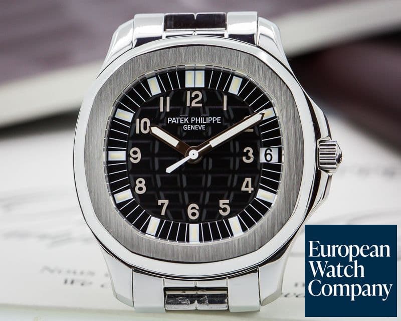Image of Patek Philippe Aquanaut Automatic Black Dial SS / SS