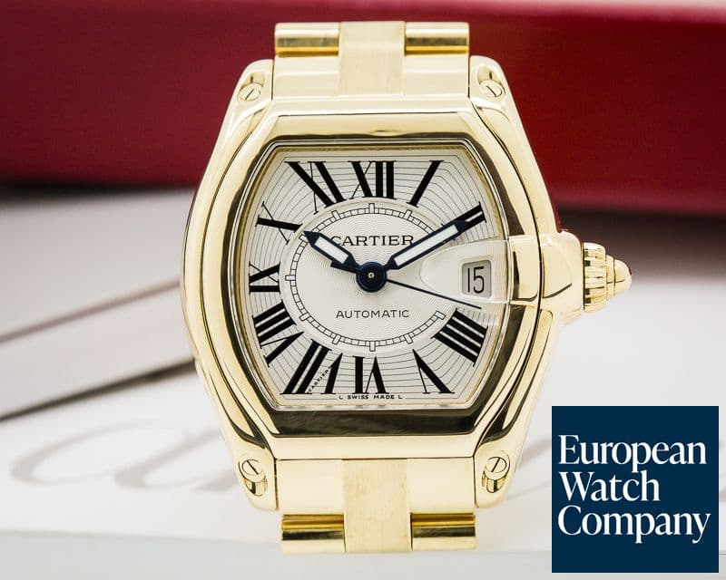 Image of Cartier Roadster 18K Yellow Gold / Bracelet 