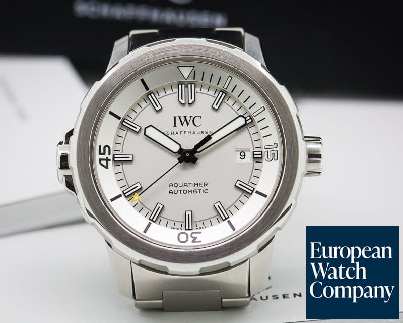 Image of IWC Aquatimer Automatic White Dial SS / SS