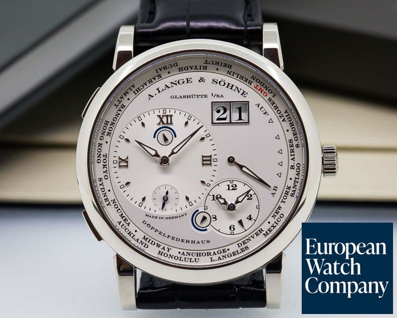 Image of A. Lange and Sohne Lange 1 Time Zone 18K White Gold