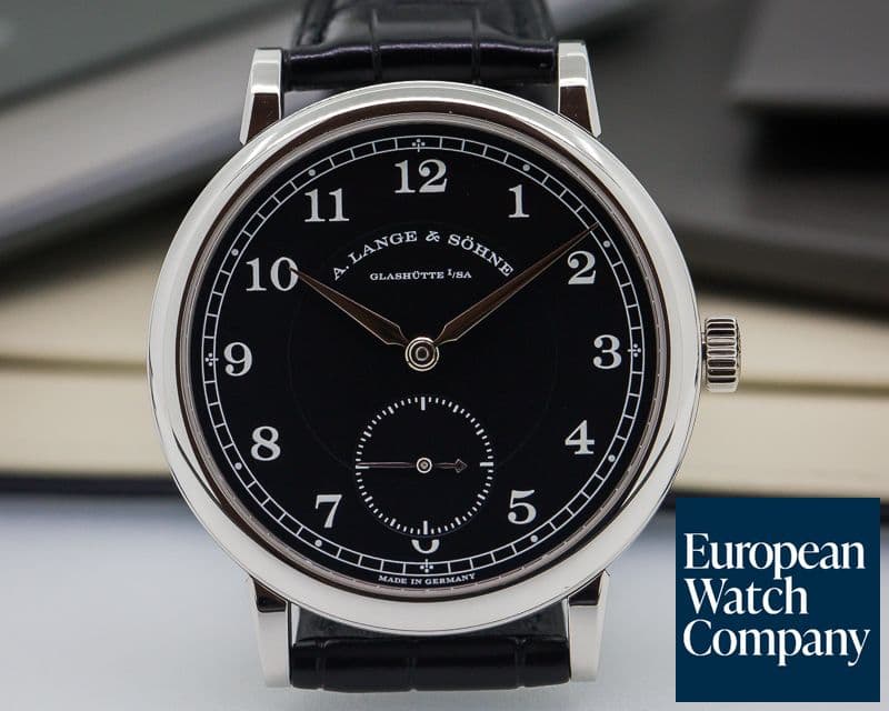 Image of A. Lange and Sohne 200th Anniversary F.A Lange 1815 Platinum Black Dial