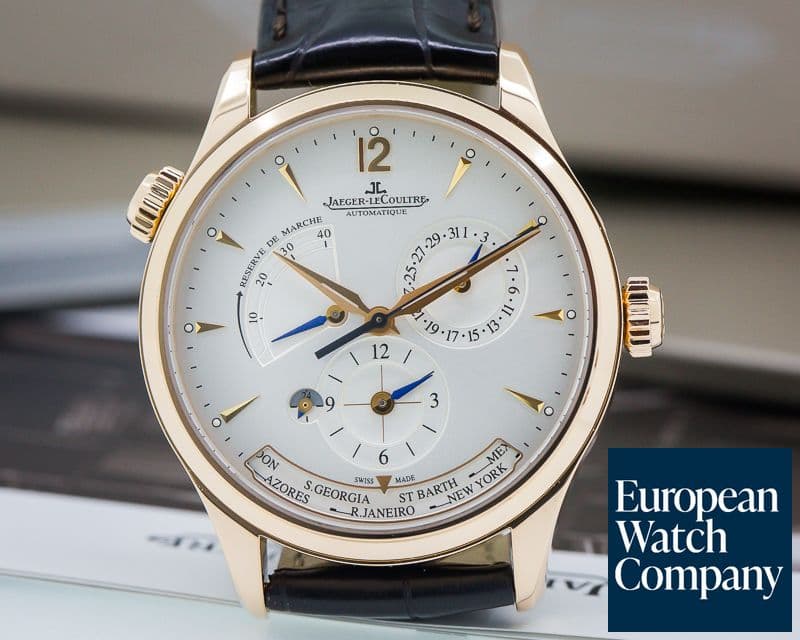 Image of Jaeger LeCoultre Master Geographic 18K Rose Gold 