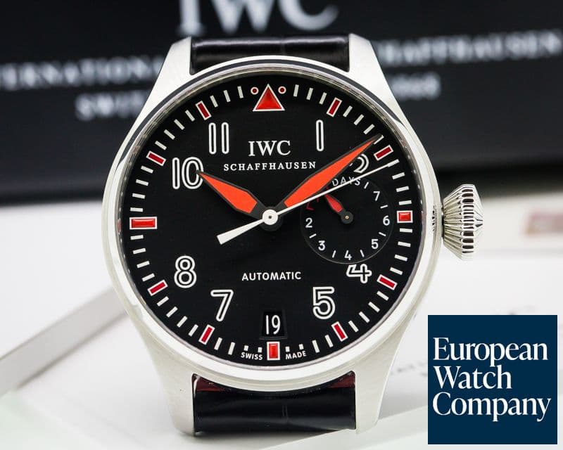 Image of IWC Big Pilot 7 Day SS/ Muhammad Ali Limited Edition
