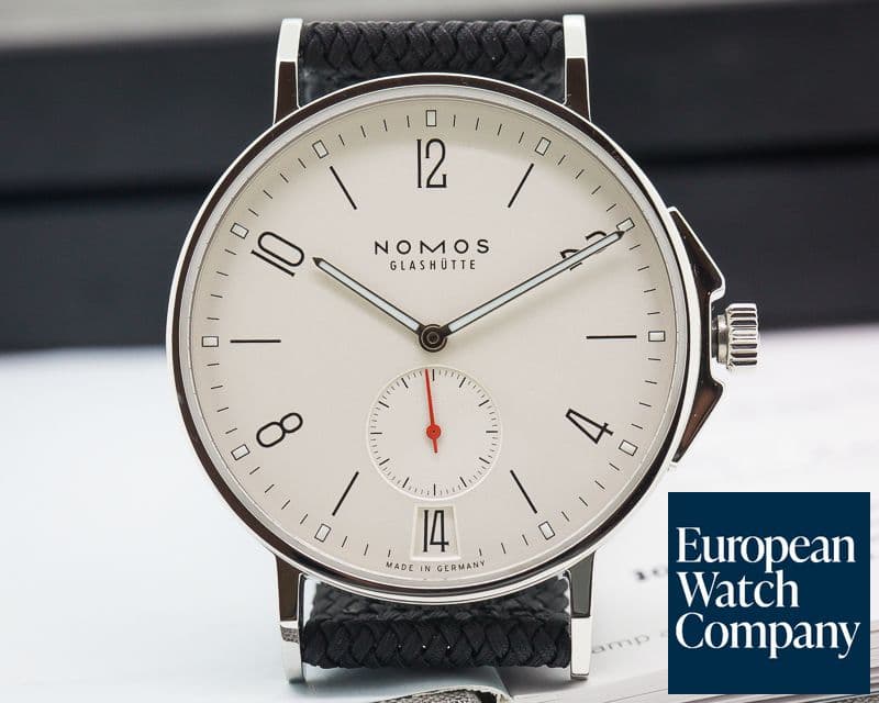 Image of Nomos Ahoi Datum White Dial SS