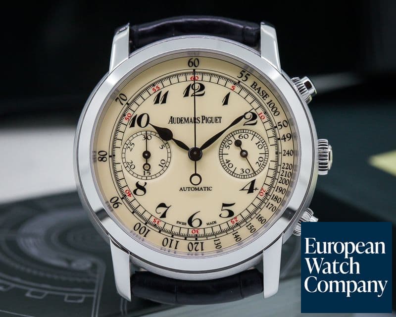 Image of Audemars Piguet Jules Audemars Chronograph 18K White Gold 