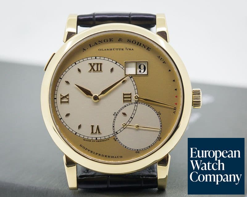 Image of A. Lange and Sohne Grand Lange 1 18K Yellow Gold / Champagne Dial 