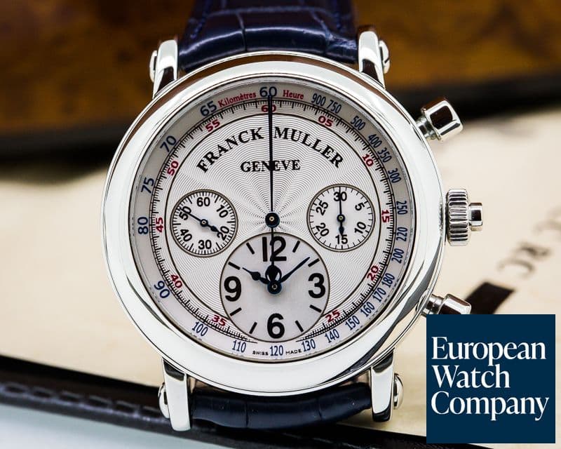 Image of Franck Muller Chronograph Rattrapante SS Silver Dial