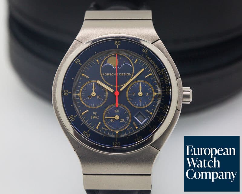 Image of IWC Porsche Design Titan Chronograph Moonphase Ti
