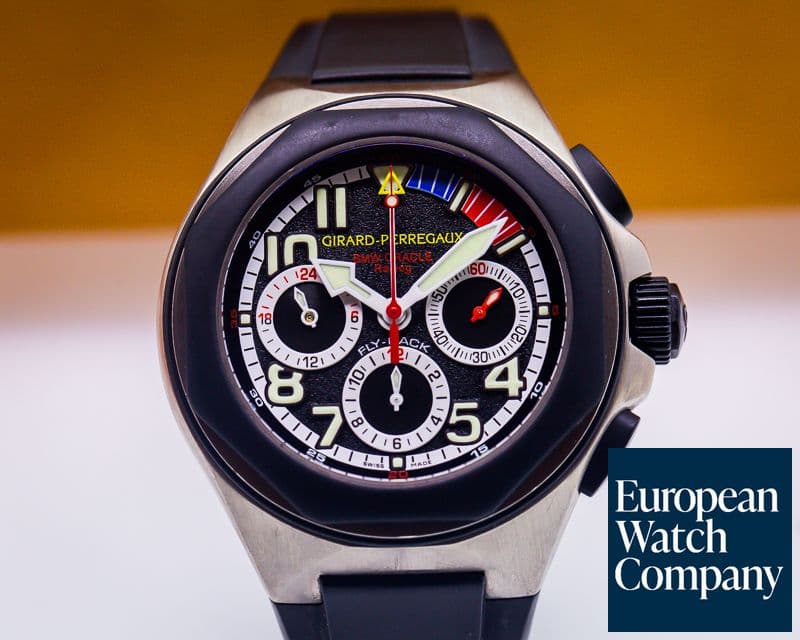 Image of Girard Perregaux BMW Oracle Racing Titanium / Rubber Limited