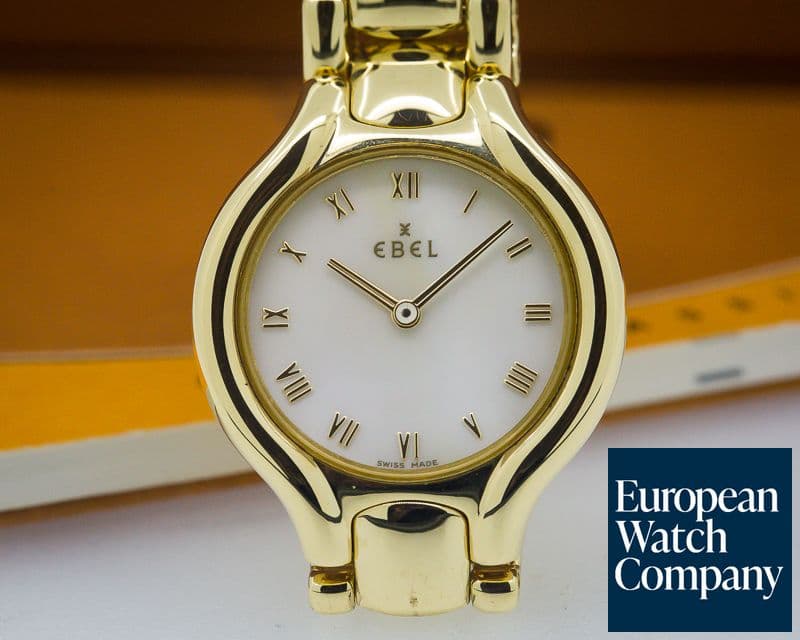 Image of Ebel Ladies Beluga MOP Dial 18K Yellow Gold