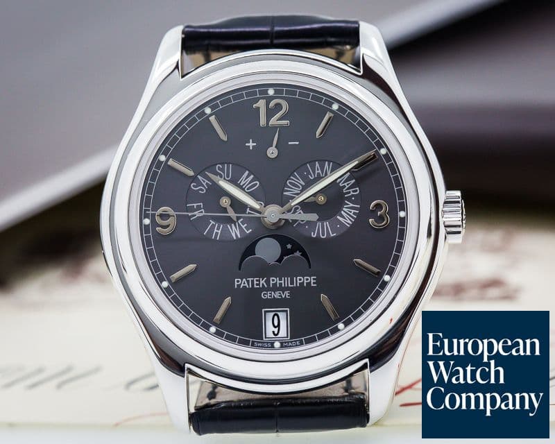Image of Patek Philippe Annual Calendar 18K White Gold Slate Dial 