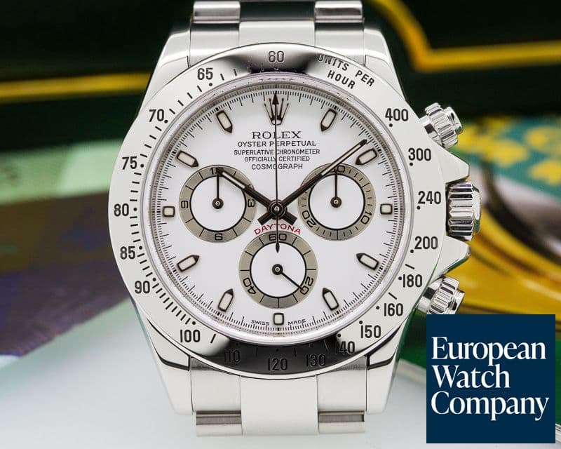 Image of Rolex Daytona White Dial SS / SS 