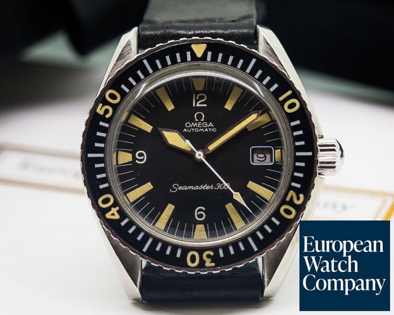Image of Omega Vintage Seamaster 300 SS / Leather