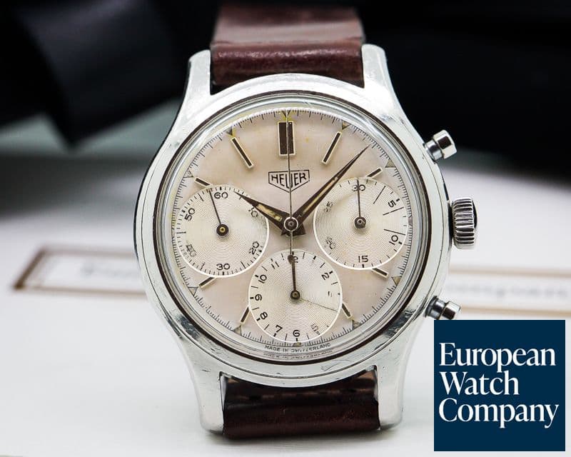 Image of Heuer Vintage Pre-Carrera Valjoux 72 Chronograph SS