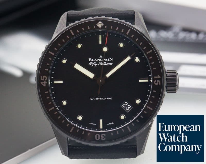 Image of Blancpain Fifty Fathoms Bathyscaphe Ceramic