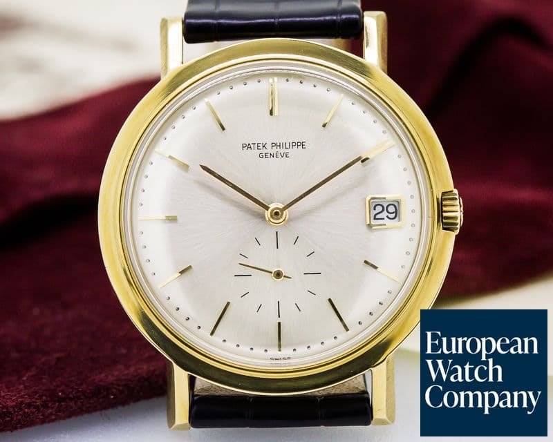 Image of Patek Philippe Vintage Calatrava Automatic 18K Yellow Gold RARE 36MM 