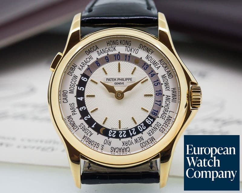 Image of Patek Philippe World Time 18K Yellow Gold