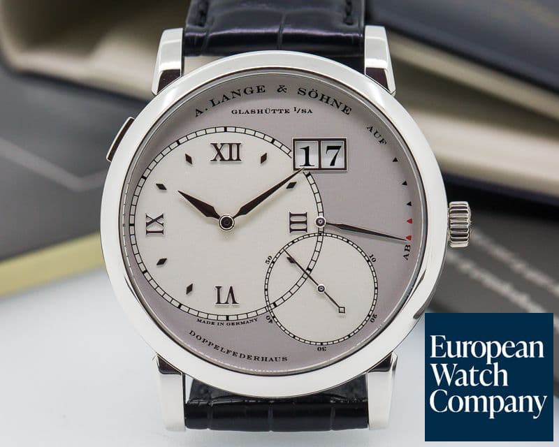 Image of A. Lange and Sohne Grand Lange 1 Platinum / Deployant