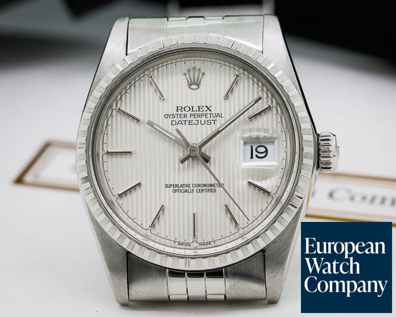 Image of Rolex Datejust Tapestry Stick Dial SS / SS