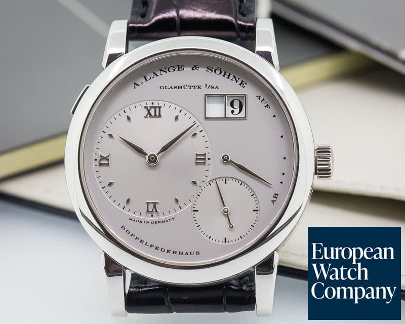 Image of A. Lange and Sohne Lange 1 Platinum "STEALTH" Silver Dial