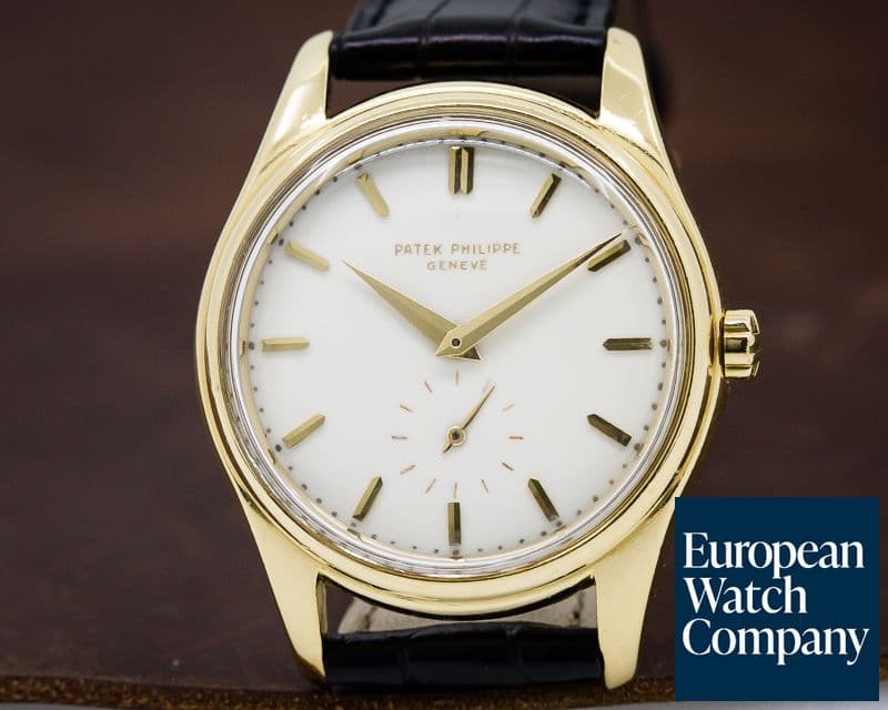 Image of Patek Philippe Vintage Calatrava Automatic Enamel 18K 
