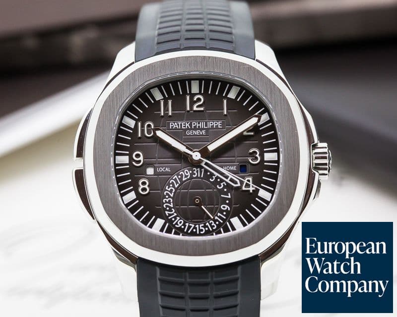 Image of Patek Philippe Aquanaut Travel Time SS / Rubber 