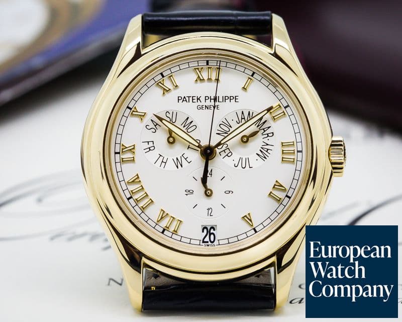 Image of Patek Philippe Annual Calendar Cream Dial 18K Yellow Gold

