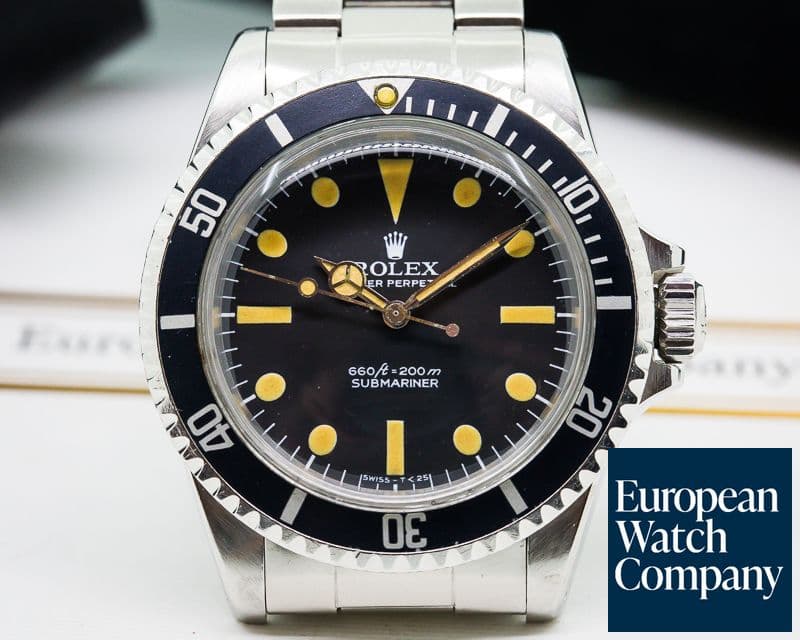 Image of Rolex Vintage "Non-Serif" Matte Dial Submariner