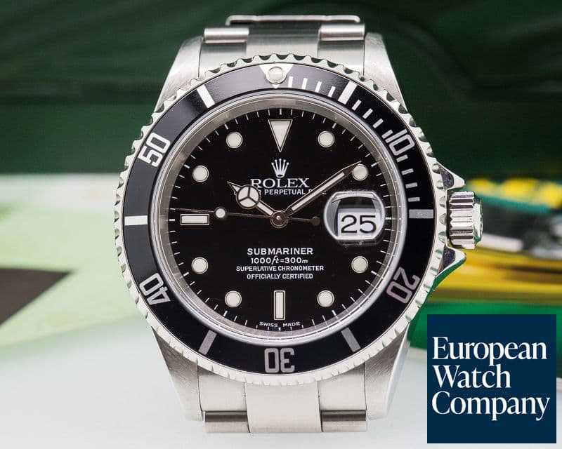Image of Rolex Submariner SS Black Dial 