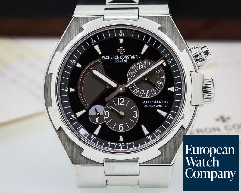 Image of Vacheron Constantin Overseas Dual Time SS/SS Black Dial