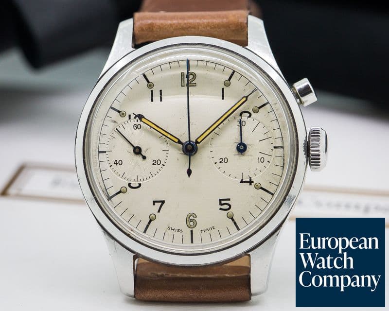 Image of Rodania Vintage RCAF Monopusher Chronograph HB1605